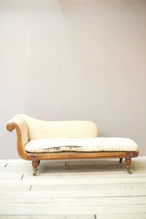 Regency Period Rosewood Chaise Longue