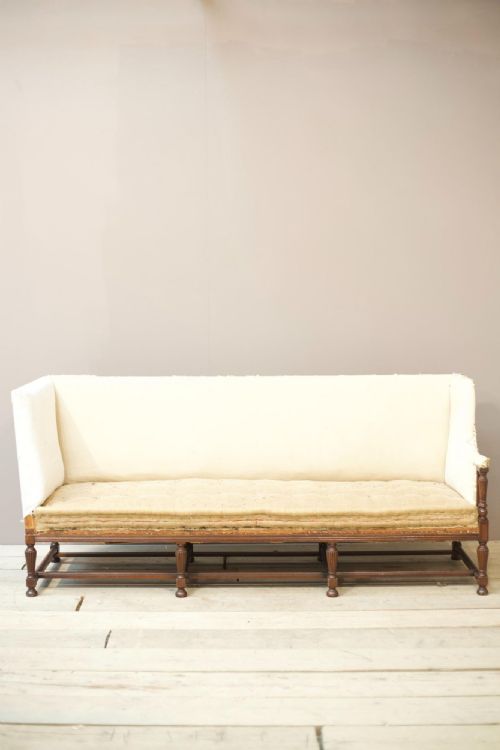 C.1920 Georgian Style Asymmetrical Settee