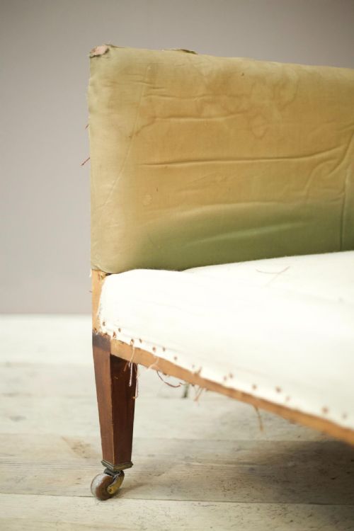 fig 1. Early 20th century elegant square sided armchair