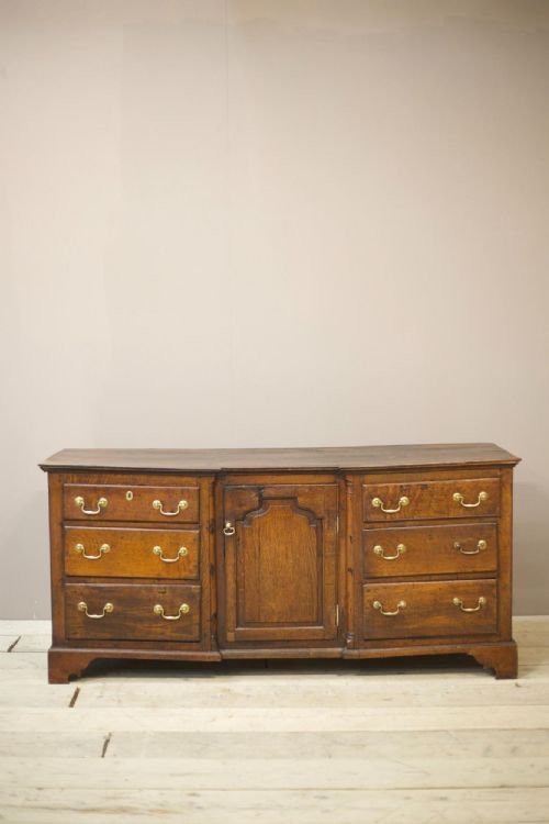 18th Century Solid Oak Georgian Dresser Base