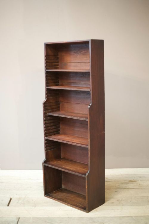 18th Century Georgian Mahogany Open Library Shelves