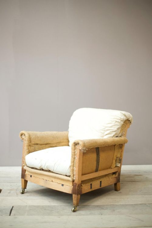 Howard and Sons Style Edwardian Cushioned Armchair