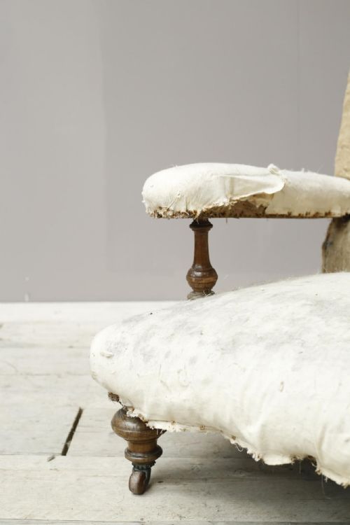 fig 1. 19th Century Howard & Son Style Open Armchair