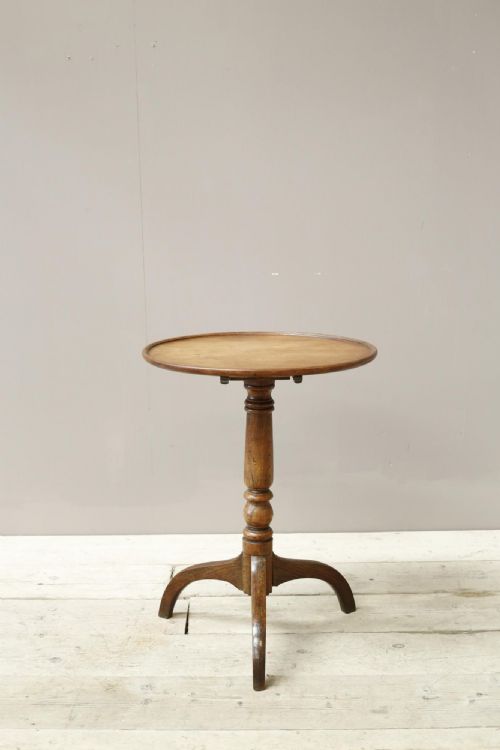 18th Century Georgian Oak Wine Table