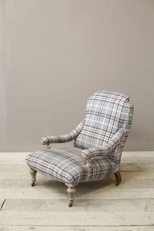 Victorian Open Armchair Made by Robertson and Colman