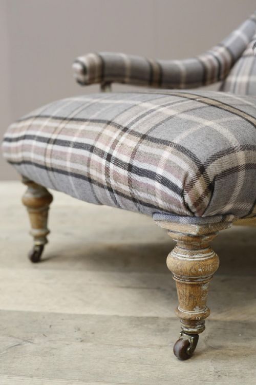 fig 1. Victorian open armchair made by Robertson and Colman