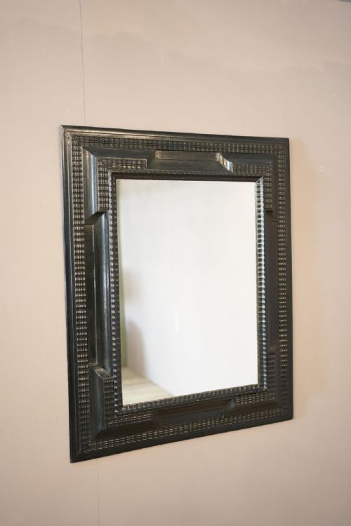 19th Century Italian Ebonised Mirror No4