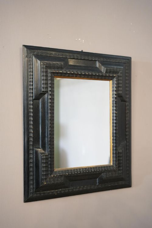 19th Century Italian Ebonised Mirror No5
