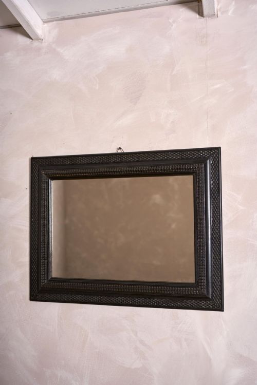 19th Century Italian Ebonised Mirror - No6