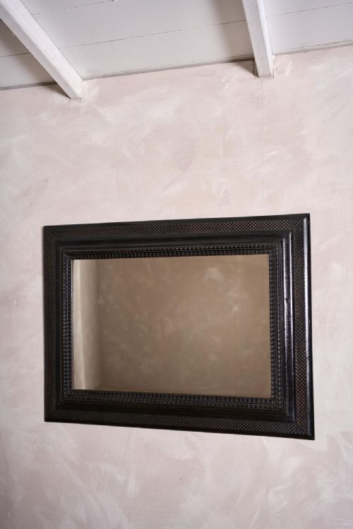 19th Century Italian Ebonised Mirror - No4