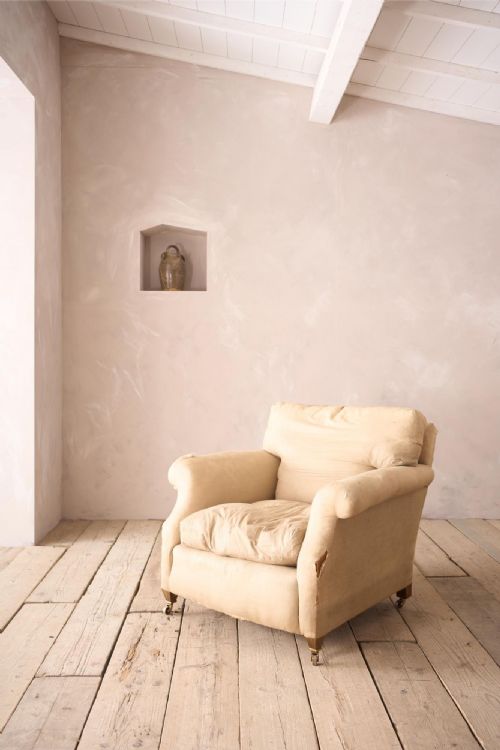 Early 20th Century Wide Cushioned Armchair