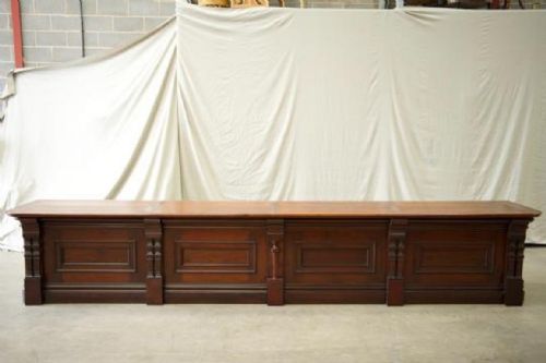 fig 1. 4.95m Victorian Haberdashery drawer counter