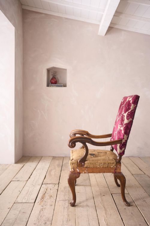 19TH CENTURY LARGE PROPORTIONED OPEN ARMCHAIR - ADDITIONAL PHOTO 2