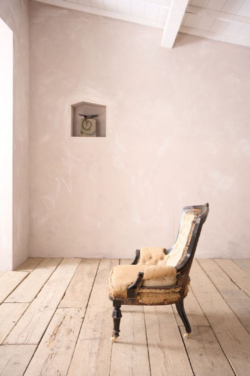 ENGLISH AESTHETIC MOVEMENT NURSING CHAIR POSSIBLY BY MAPLE CO - ADDITIONAL PHOTO 4
