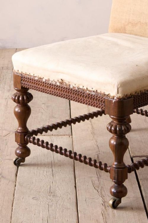 fig 1. Large Regency rosewood slipper chair