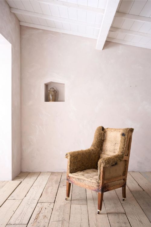 English Edwardian Wingback Armchair