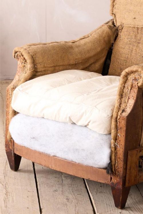 fig 1. Pair of c.1900 square back club armchairs