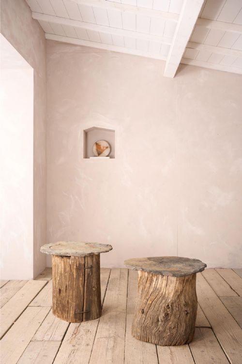 Pair of 19th Century Slate Topped Side Tables
