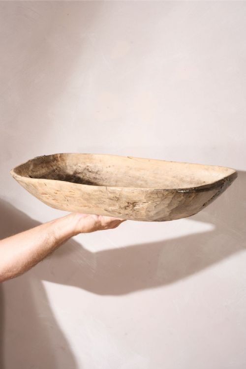 Large 19th Century Swedish Root Bowl - No1
