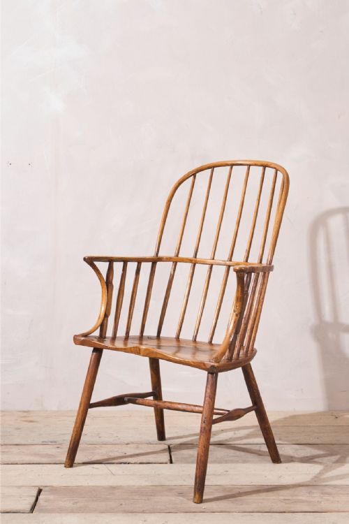 18th Century Folk Art Windsor Armchair