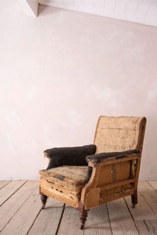 19th Century Country House Armchair by Shoolbred