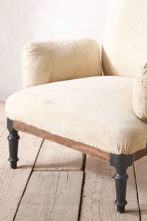 fig 1. Napoleon III pillow armed armchair