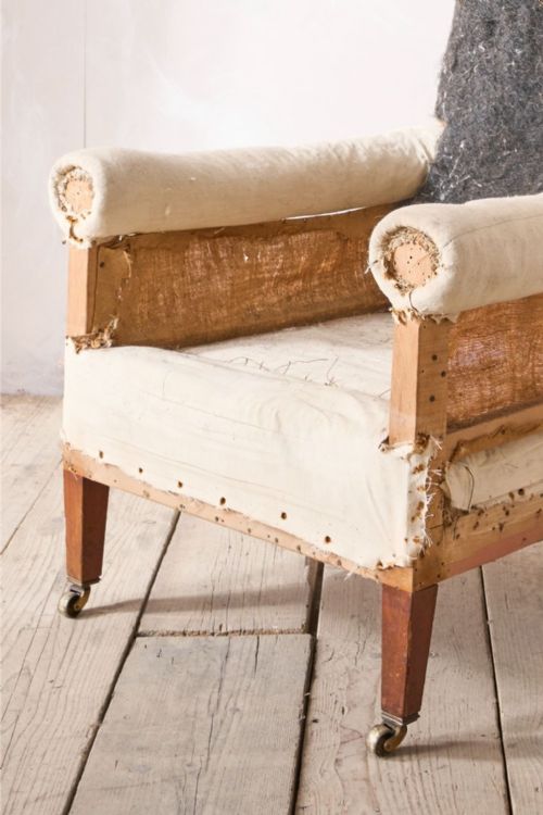 fig 1. 19th Century English round armed armchair

