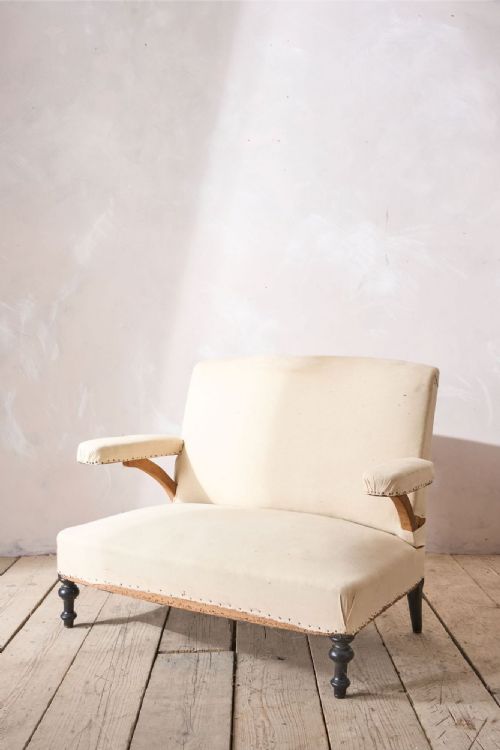 fig 1. Unusual Napoleon III Love seat