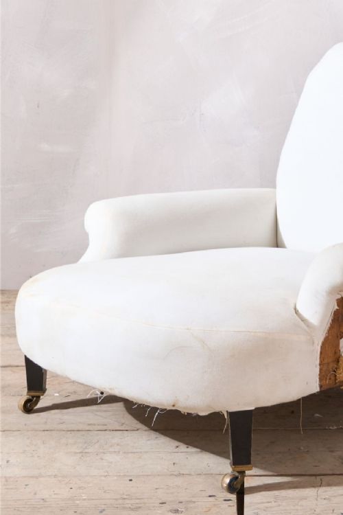 fig 1. 19th century Very deep English country house club chair