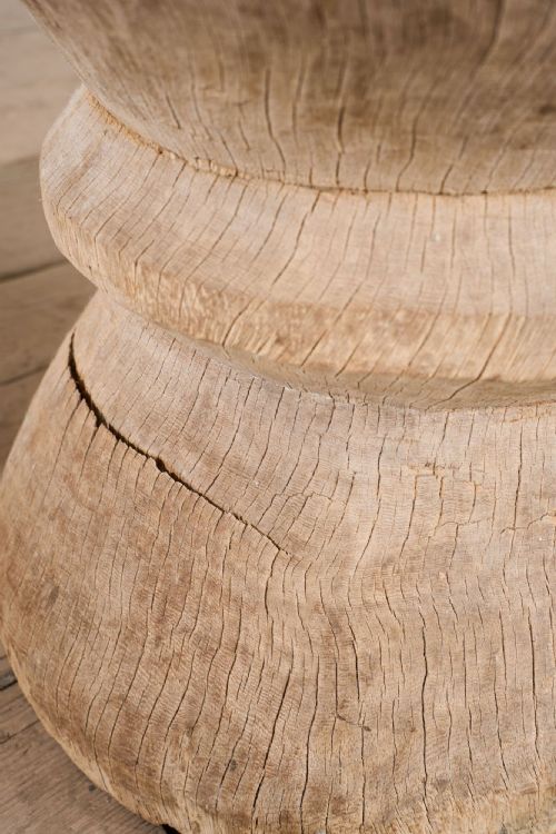 PAIR OF 19TH CENTURY RUSTIC WOOD SIDE TABLES - ADDITIONAL PHOTO 8