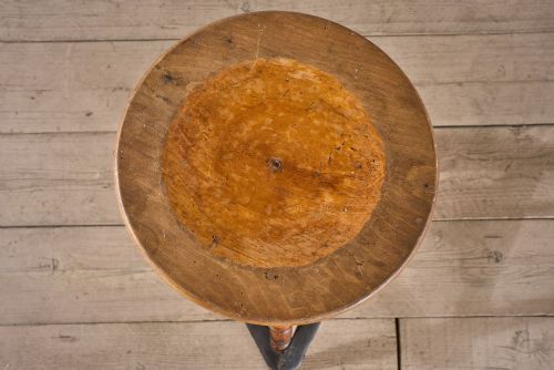 19TH CENTURY COUNTRY SWIVEL STOOL - ADDITIONAL PHOTO 4