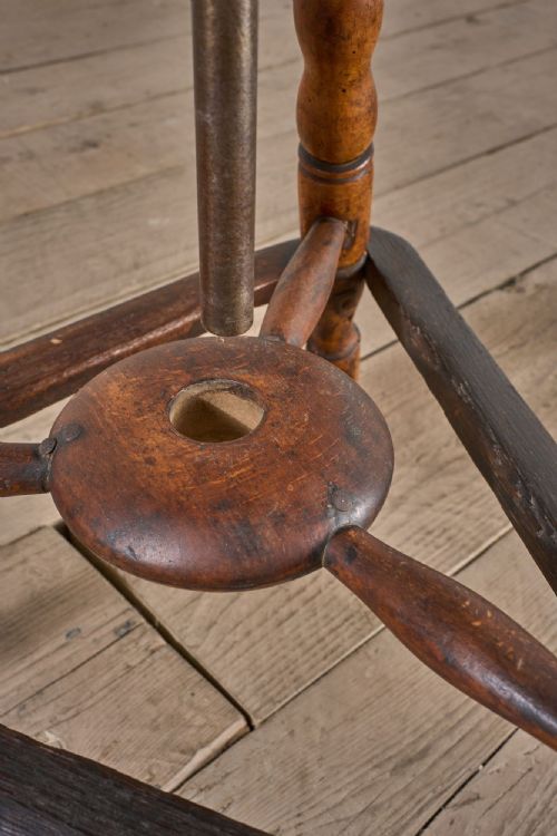 19TH CENTURY COUNTRY SWIVEL STOOL - ADDITIONAL PHOTO 9