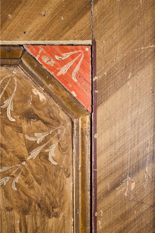 19TH CENTURY ITALIAN PAINTED MARRIAGE CUPBOARD - ADDITIONAL PHOTO 12
