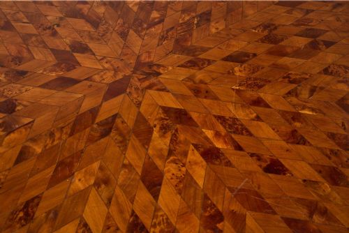 ART DECO CIRCULAR MARQUETRY INLAID CENTRE TABLE - ADDITIONAL PHOTO 8