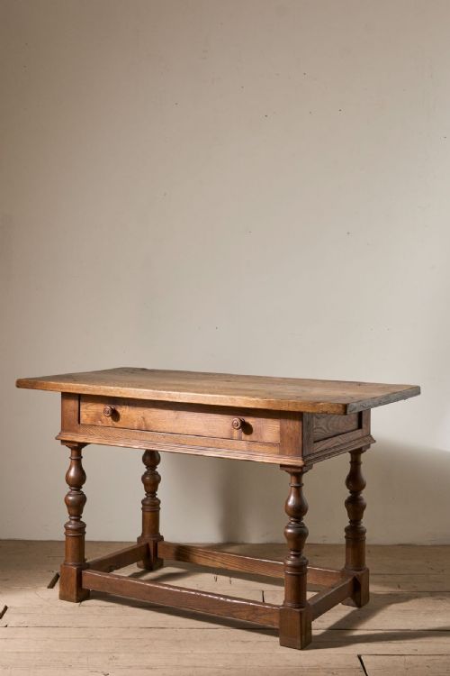 18th Century Italian Elm Console Table