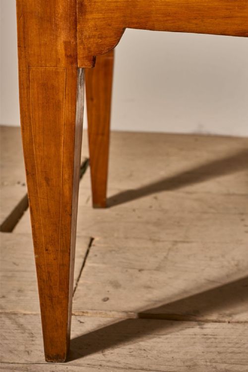 UNUSUAL 19TH CENTURY CHERRYWOOD CHEST OF DRAWERS - ADDITIONAL PHOTO 6