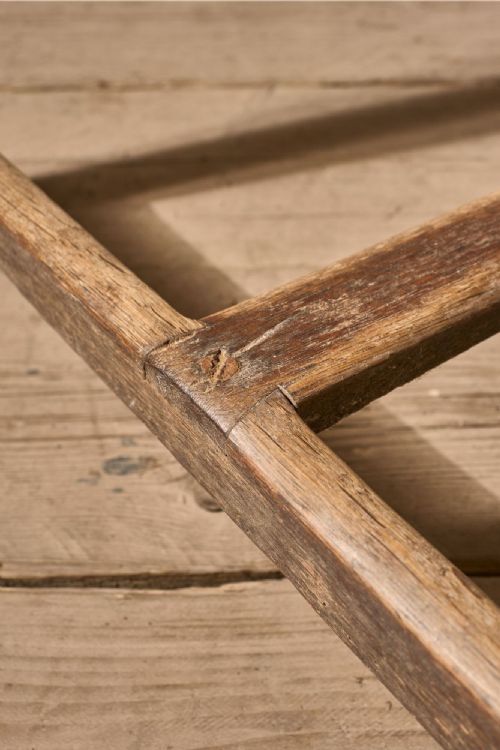 19TH CENTURY FRENCH ELM FARMHOUSE TABLE - ADDITIONAL PHOTO 5