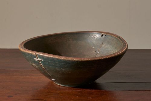 18TH CENTURY ORIGINAL PAINTED SWEDISH BOWL NO1 - ADDITIONAL PHOTO 2