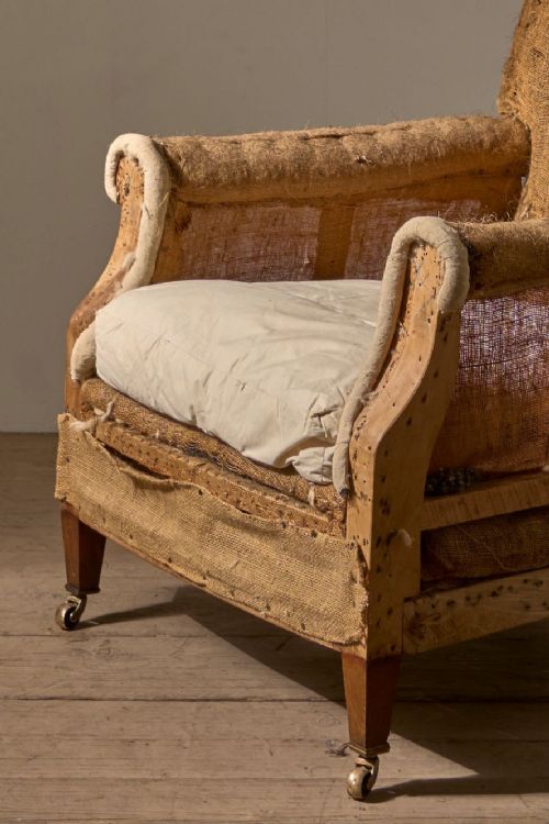 fig 1. 19th Century Howard Ingleby style armchair