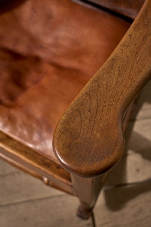 18TH CENTURY OAK LAMBING ROCKING CHAIR - ADDITIONAL PHOTO 7