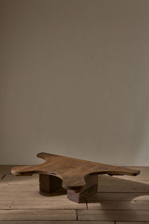 19TH CENTURY JEWELLERS BENCH COFFEE TABLE