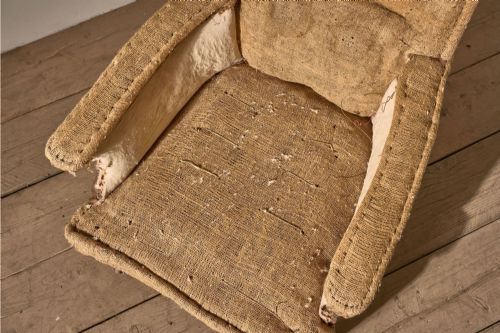 19TH CENTURY ELEGANT SHAPELY ARM ARMCHAIR - ADDITIONAL PHOTO 2