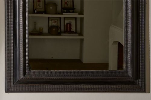 VERY LARGE 19TH CENTURY EBONISED ITALIAN WALL MIRROR NO7 - ADDITIONAL PHOTO 2