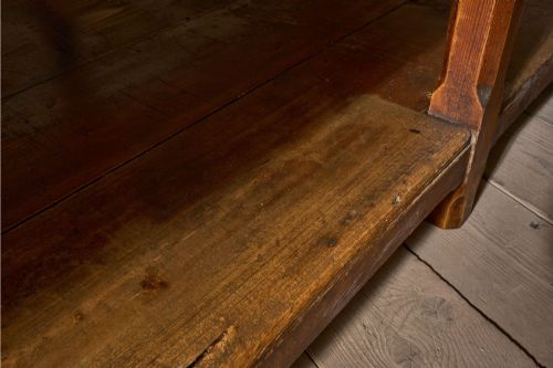 3M 19TH CENTURY PINE PREP TABLE KITCHEN COUNTER - ADDITIONAL PHOTO 12