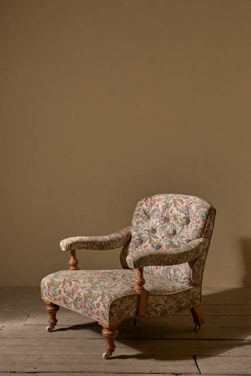 19th Century Scottish Country House Open Armchair