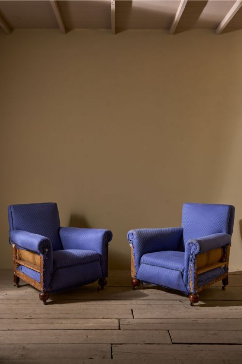 Pair or Art Deco Club Chairs