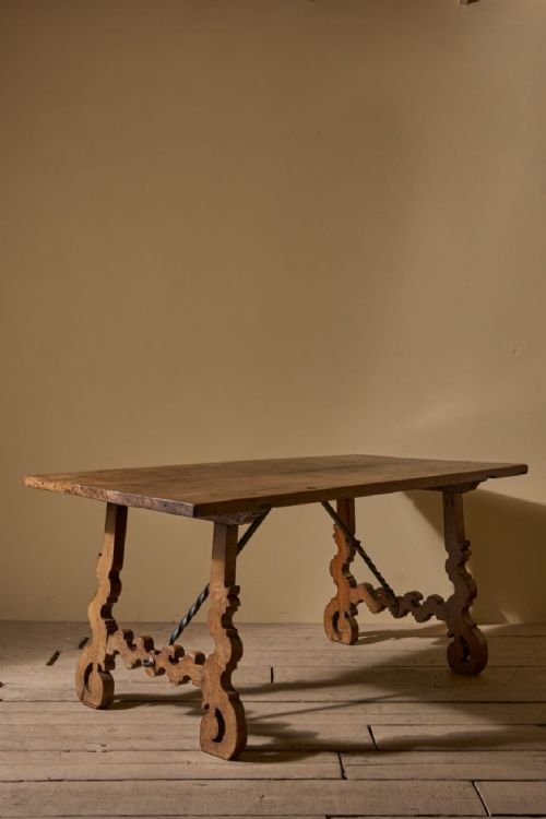 18th Century Spanish Walnut Table