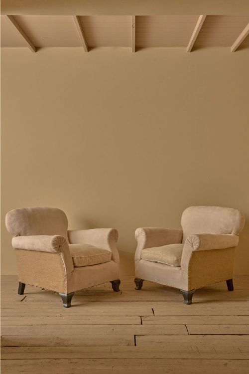 Pair of 1920'S French Club Chairs