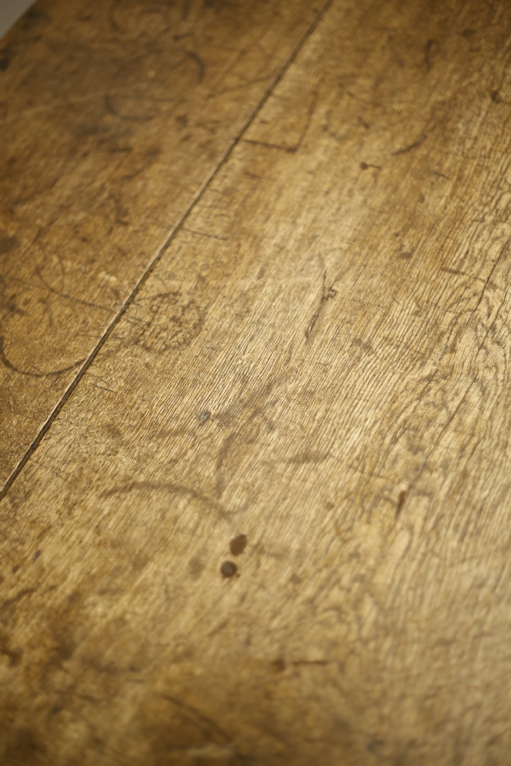 17th century oak Belgian centre table View VI