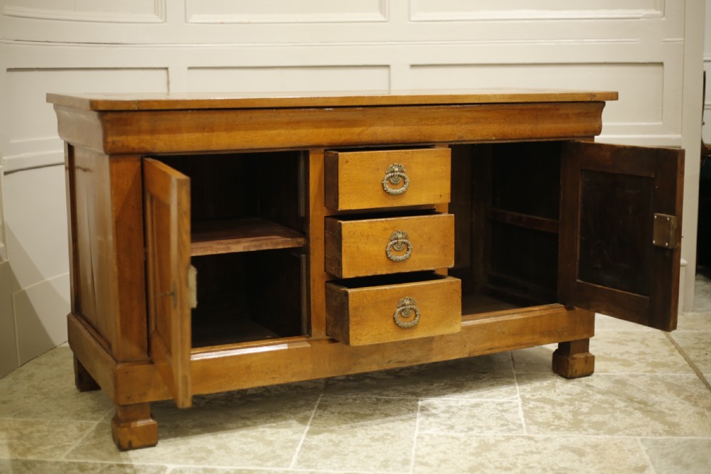 19th Century French cherrywood sideboard View VIII
